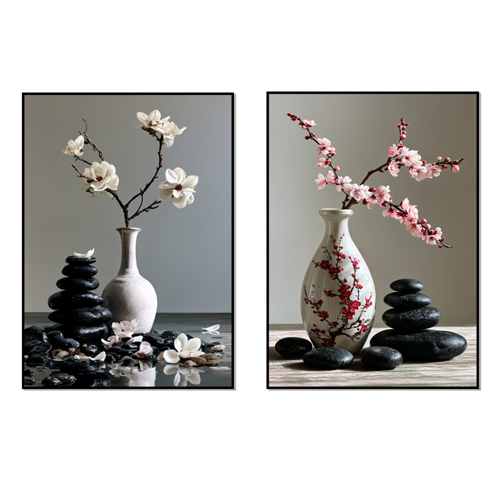 مزهرية على الطراز الياباني بزه - مراجعة Japanese Zen Lifestyle وسعره