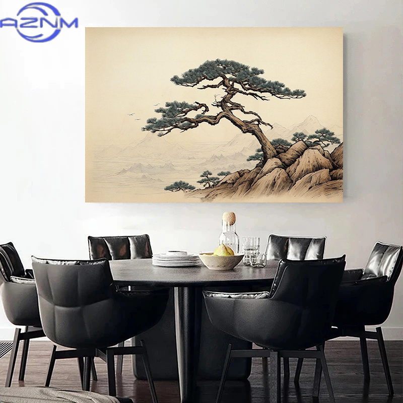 لوحات فنية يابانية من AZNM AZN - مراجعة Japanese Zen Lifestyle وسعره