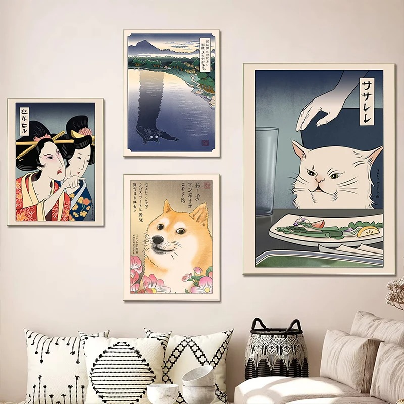 اليابانية Ukiyoe نمط المشارك ط - مراجعة Japanese Women Lifestyle وسعره