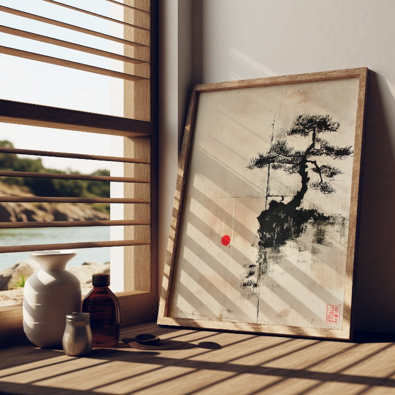الحبر الياباني نمط زن بونزاي و - مراجعة Japanese Zen Lifestyle وسعره
